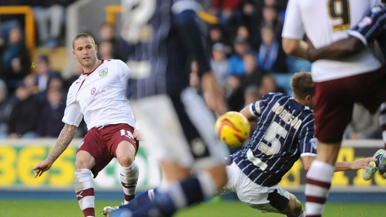Kightly's shot deflects off Lowry for the equaliser