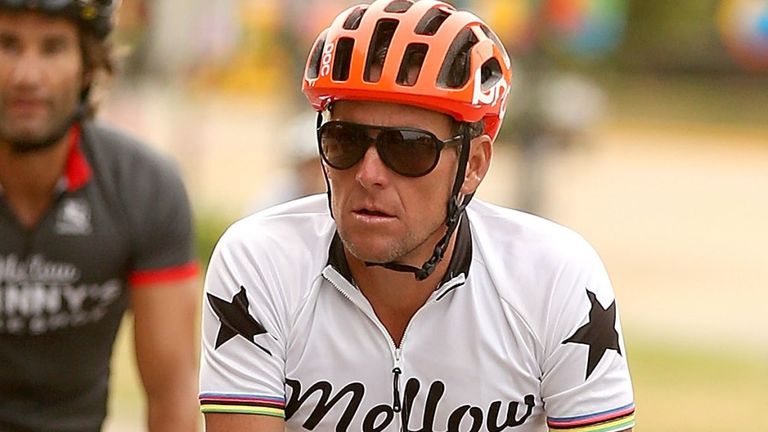 Armstrong is set to take part in a charity ride taking place one day ahead of the Tour de France