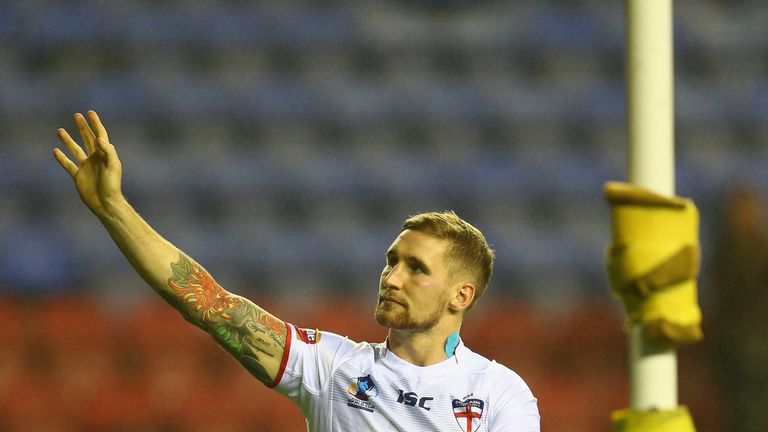 Sam Tomkins has been capped 23 times by England