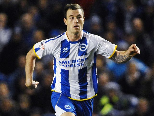 Ashley Barnes: Scored for Brighton