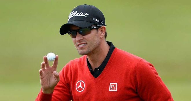 Adam Scott: Four straight birdies mid round