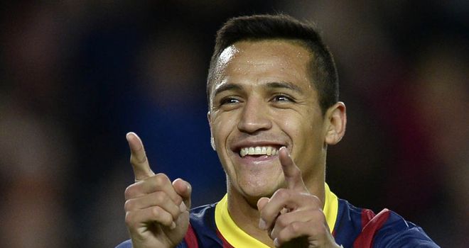Alexis Sanchez: Tapped in the winner for Barca