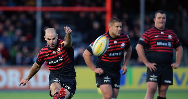 Charlie Hodgson: Veteran fly-half returns to Saracens starting XV on Sunday