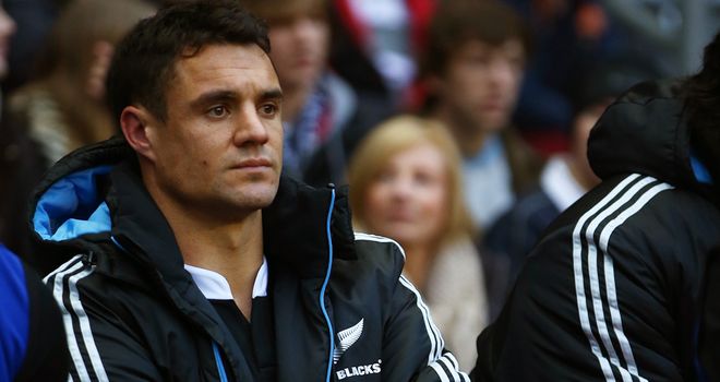 Dan Carter has been struggling with persistent injuries