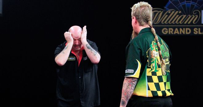 Ted Hankey storms into last eight