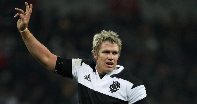 Jean de Villiers: Will lead the Baa-Baas at Twickenham
