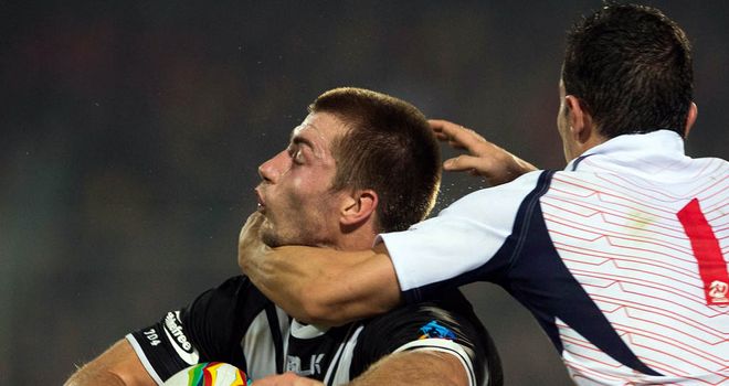 Kieran Foran: Identified Sam Tomkins as a threat to New Zealand