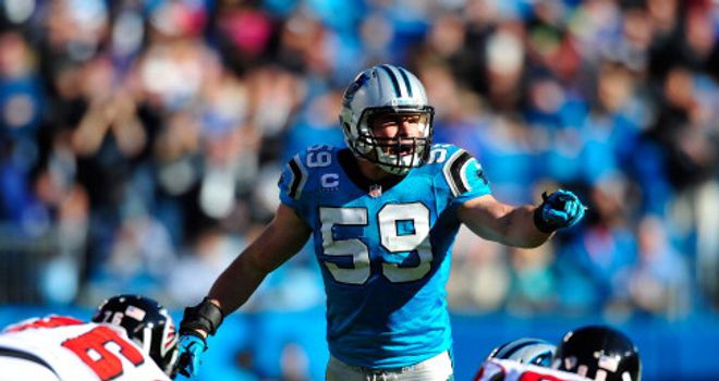 Luke Kuechly: helping the Panthers move up the rankings