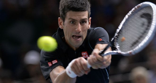 Novak Djokovic: Defeated Roger Federer to reach the Paris Masters final