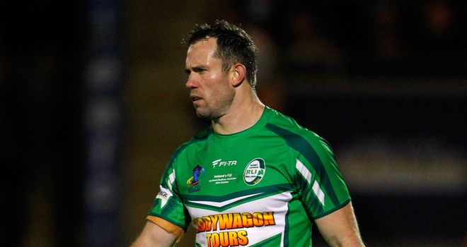 Pat Richards: Will have mixed emotions when he turns out for Ireland against Australia
