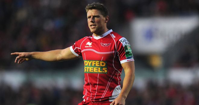 Rhys Preistland - in the red jersey of Scarlets - may be wearing the same colour next weekend against the Aussies