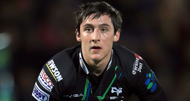 Sam Davies: Handed his first PRO12 start by Ospreys