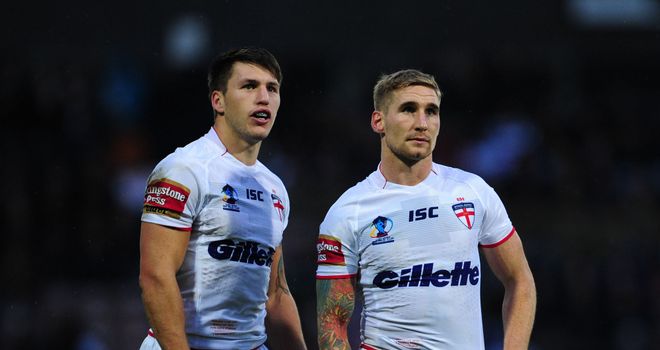 Tom Briscoe (left): Looking to make his mark at the KC Stadium on Saturday against Fiji