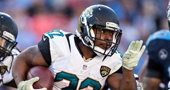 Maurice Jones-Drew: Helped the Jacksonville Jaguars defeat the Tennessee Titans on Sunday
