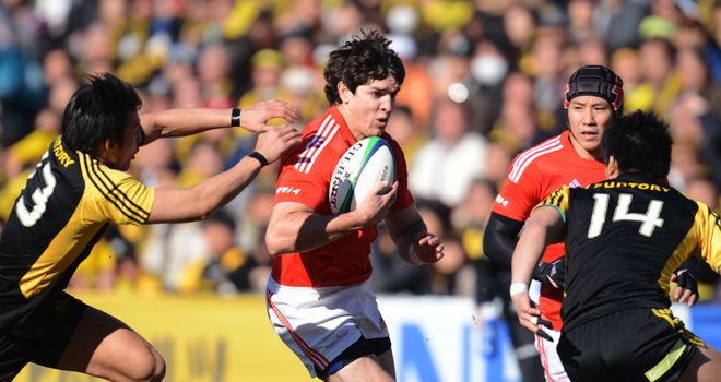 Jaque Fourie: centre handed Cardiff chance