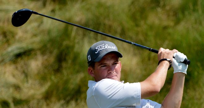 John Hahn: American in front after second round