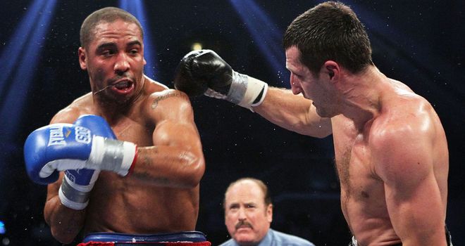Andre Ward inflicted one of the two defeats on Carl Froch's record
