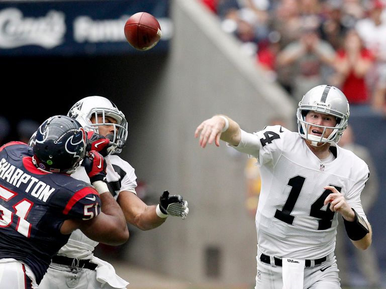 Matt McGloin in action during Sunday's victory