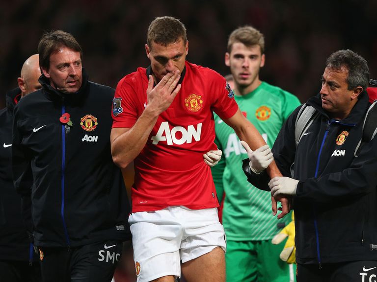 Vidic: Ready for a return after injury