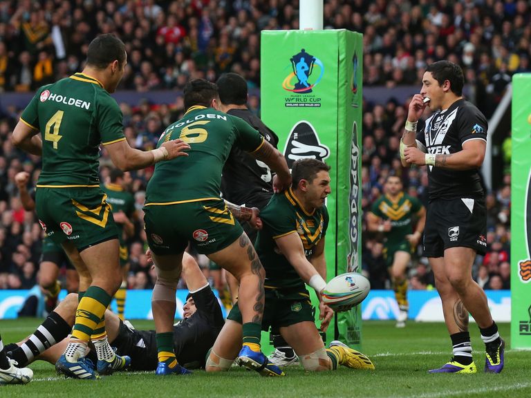 Old Trafford drew a record international rugby league attendance