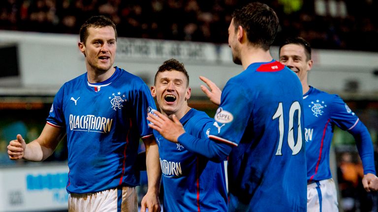 Nicky Law: On the scoresheet for Rangers at East End Park
