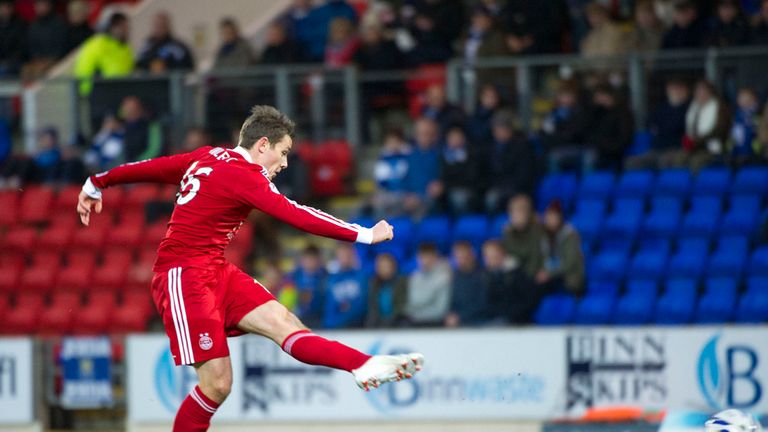 Peter Pawlett: Puts Aberdeen on course for victory in Perth