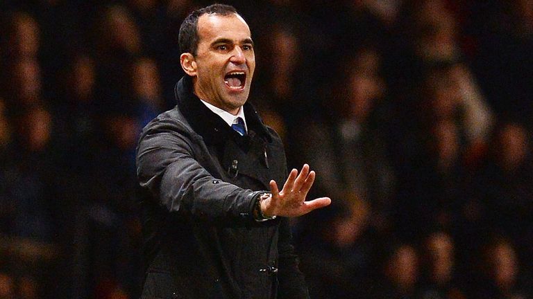 Roberto Martinez: Battling for top-four finish