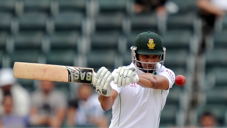 Alviro Petersen: South Africa opener reached the close unbeaten on 76
