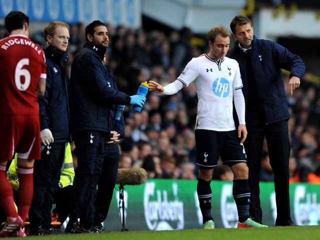 Tim Sherwood watched his side draw with West Brom
