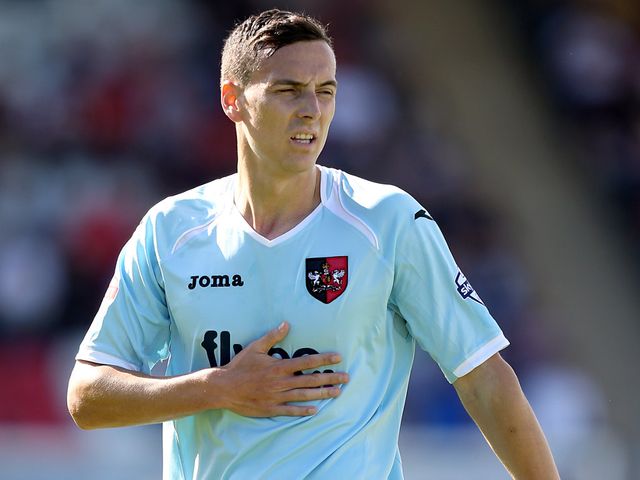 Alan Gow: Scored the Grecians' third