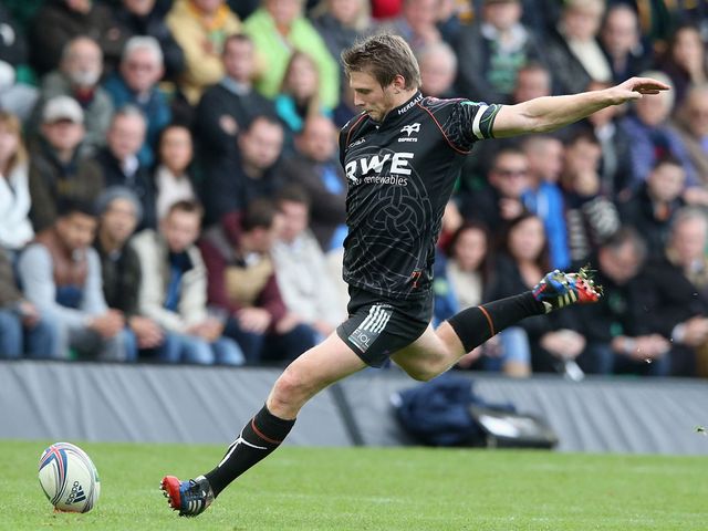 Dan Biggar: Scored 17 of Ospreys' 22 points