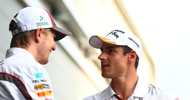 Adrian Sutil: Will swap seats next season with Nico Hulkenberg