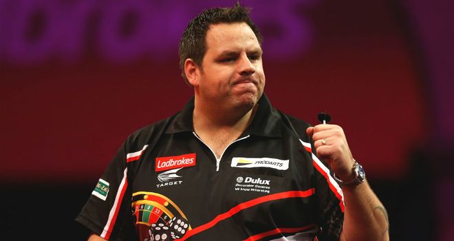 Adrian Lewis: Threatened another whitewash of Phil Taylor