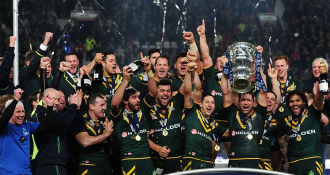 Australia and New Zealand will host 2017 RL World Cup
