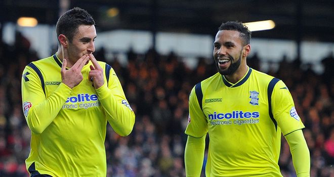 Lee Novak: Grabbed two for Birmingham