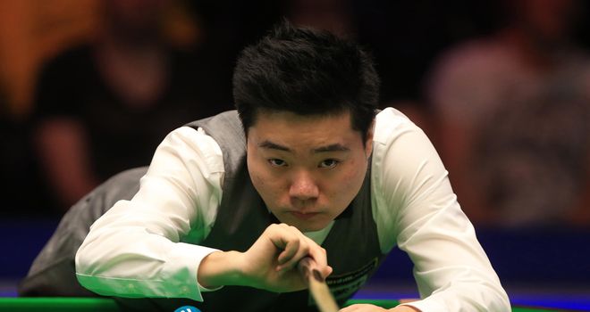 Ding Junhui: Looking to win a record-equalling fifth title of the season