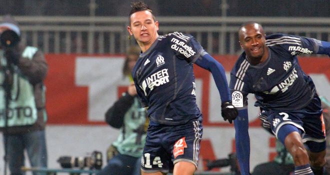 Florian Thauvin celebrates his equaliser