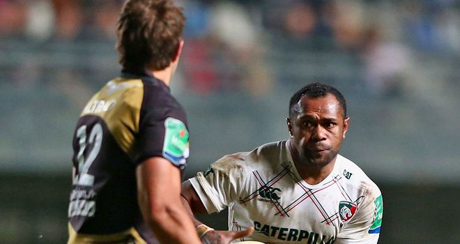 Leicester centre Niki Goneva's late try helped the English champions earn a vital away win