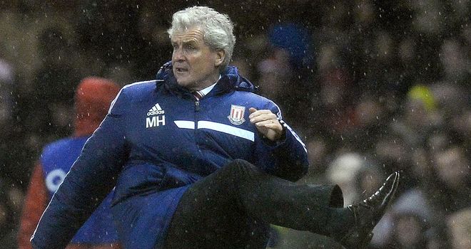 Mark Hughes: Saw Stoke crash out of the Capital One Cup in midweek