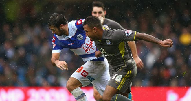 Charlie Austin and Liam Moore: Battling at Loftus Road