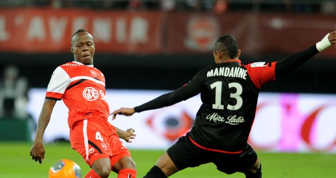 Younousse Sankhare in action for Guingamp