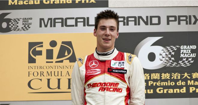 Alex Lynn has joined Red Bull's junior driver programme