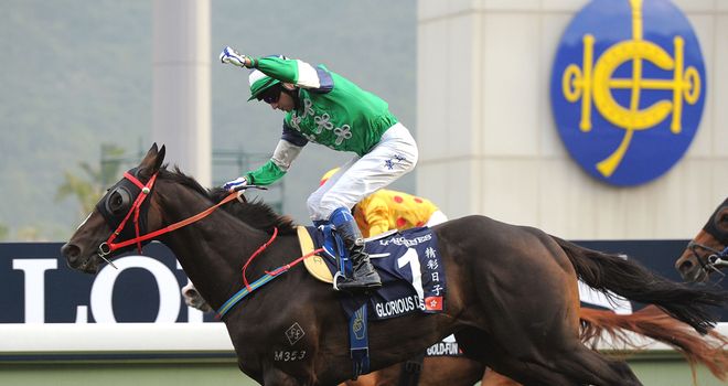 Glorious Days: Too good for his rivals in the Hong Kong Mile