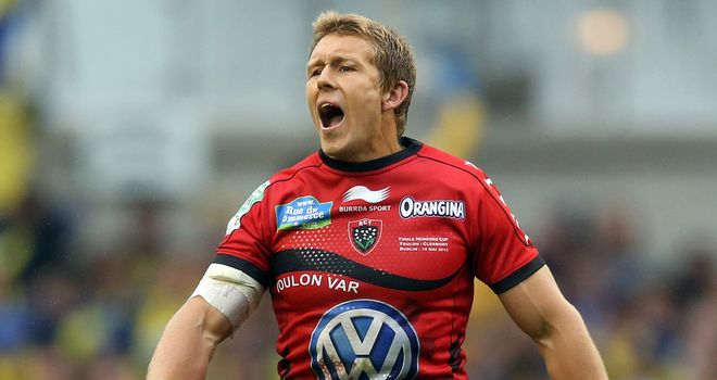 Jonny Wilkinson: Kicked five penalties for Toulon