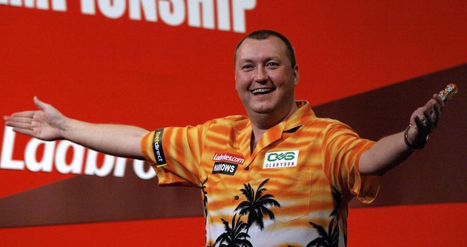 Wayne Mardle: has enjoyed some happy times on the Ally Pally stage