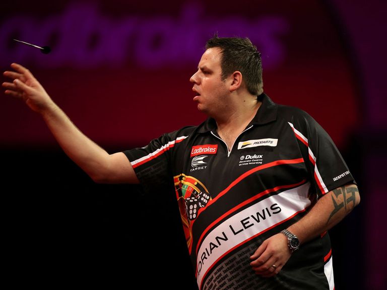 Adrian Lewis books his place in the third round