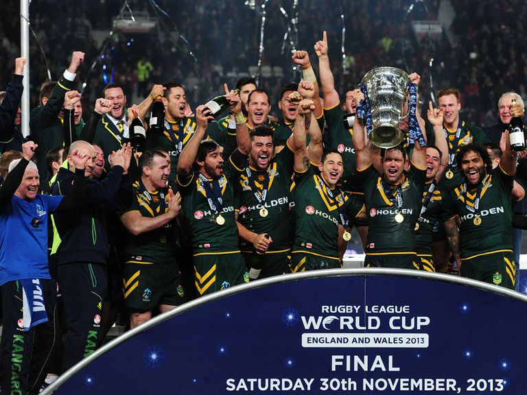 Australia and New Zealand will host 2017 RL World Cup
