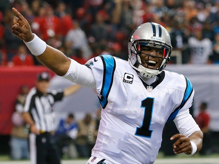 Cam Newton's Panthers will have home-field advantage in their first play-off