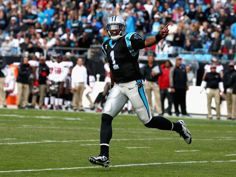 Cam Newton and Carolina made it eight in a row