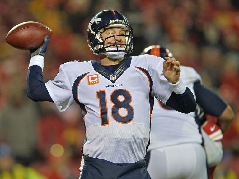 Manning: Threw for 403 yards and five touchdowns